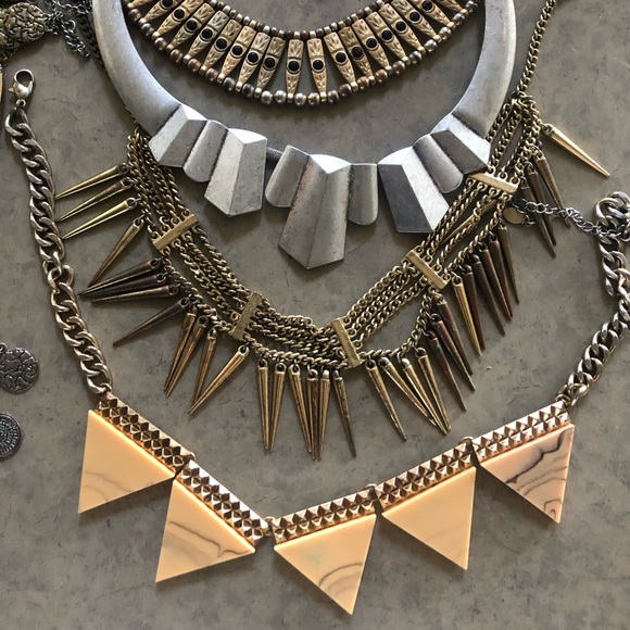 Bohemian statement necklaces (package of 11) - Picture 6 of 7